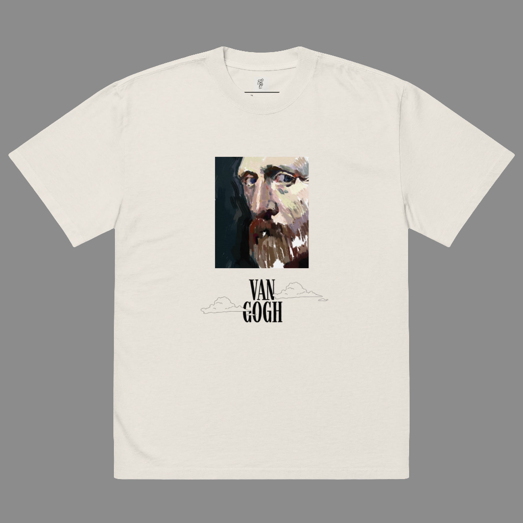 Camiseta oversize van gogh