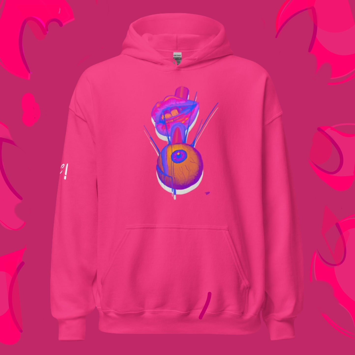 Sudadera con capucha unisex YC premium
-