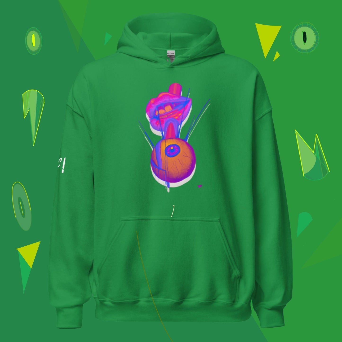 Sudadera con capucha unisex YC premium
-